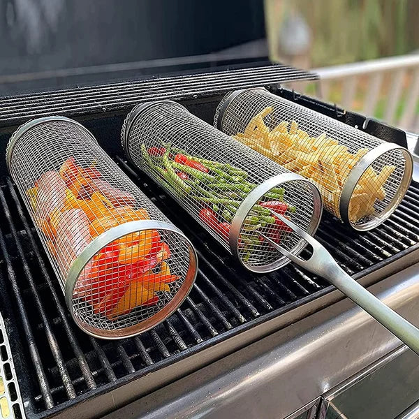 GrillSpin™ - Verrolbare Grillmand (1+1 GRATIS)