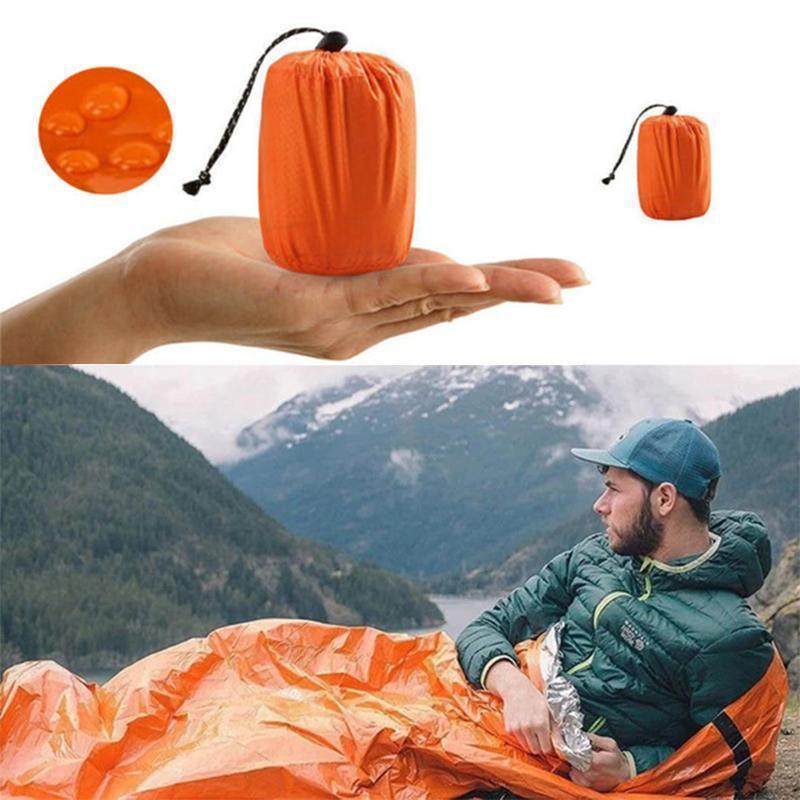 Extreme Comfort™ - Survival Warmth Thermal Sleeping Bag 