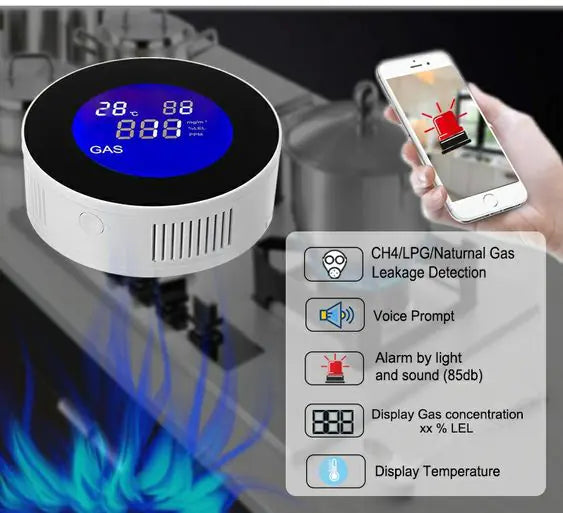 SafeHaven™ - Wi-Fi Gas Detector