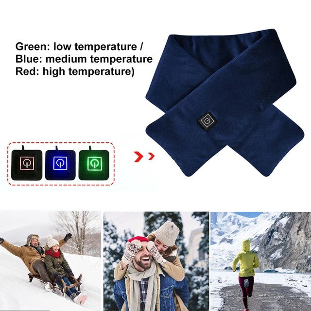 Warmth Embrace™ - Heated Winter Scarf 