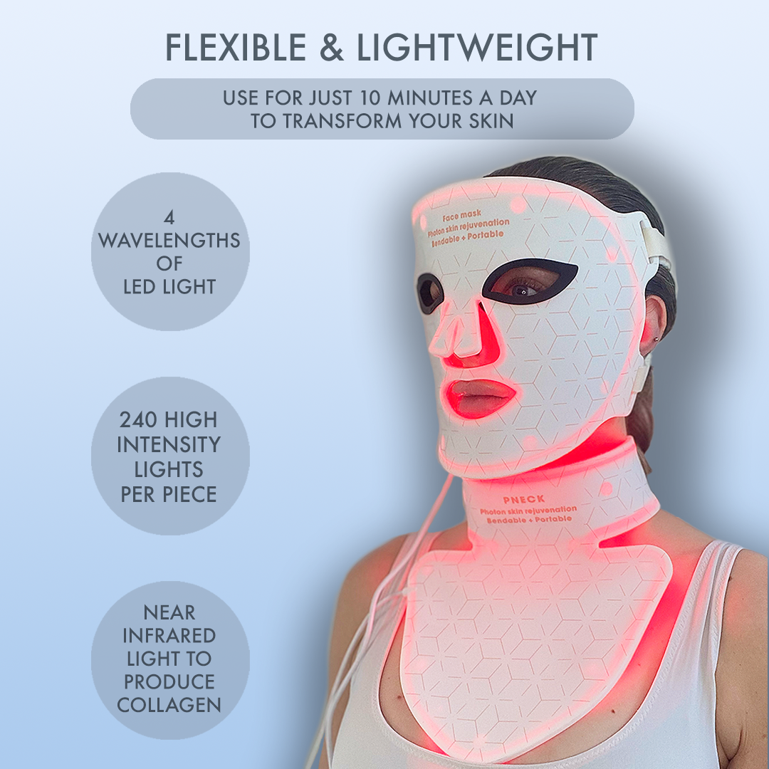 GlowMask™ - Glowing LED Face Mask (1+1 FREE)