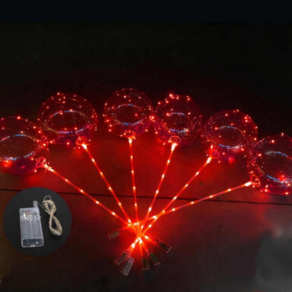 Glow Globe™ - Oplaadbare LED-ballonnen voor events