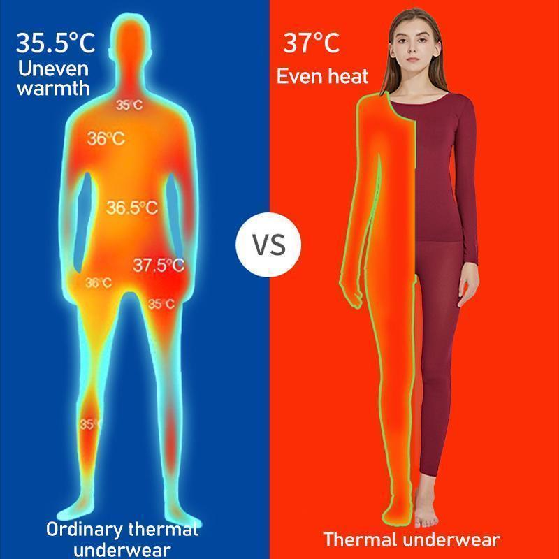 Thermal underwear™ - stay warm during the cold season - 1+1 free!