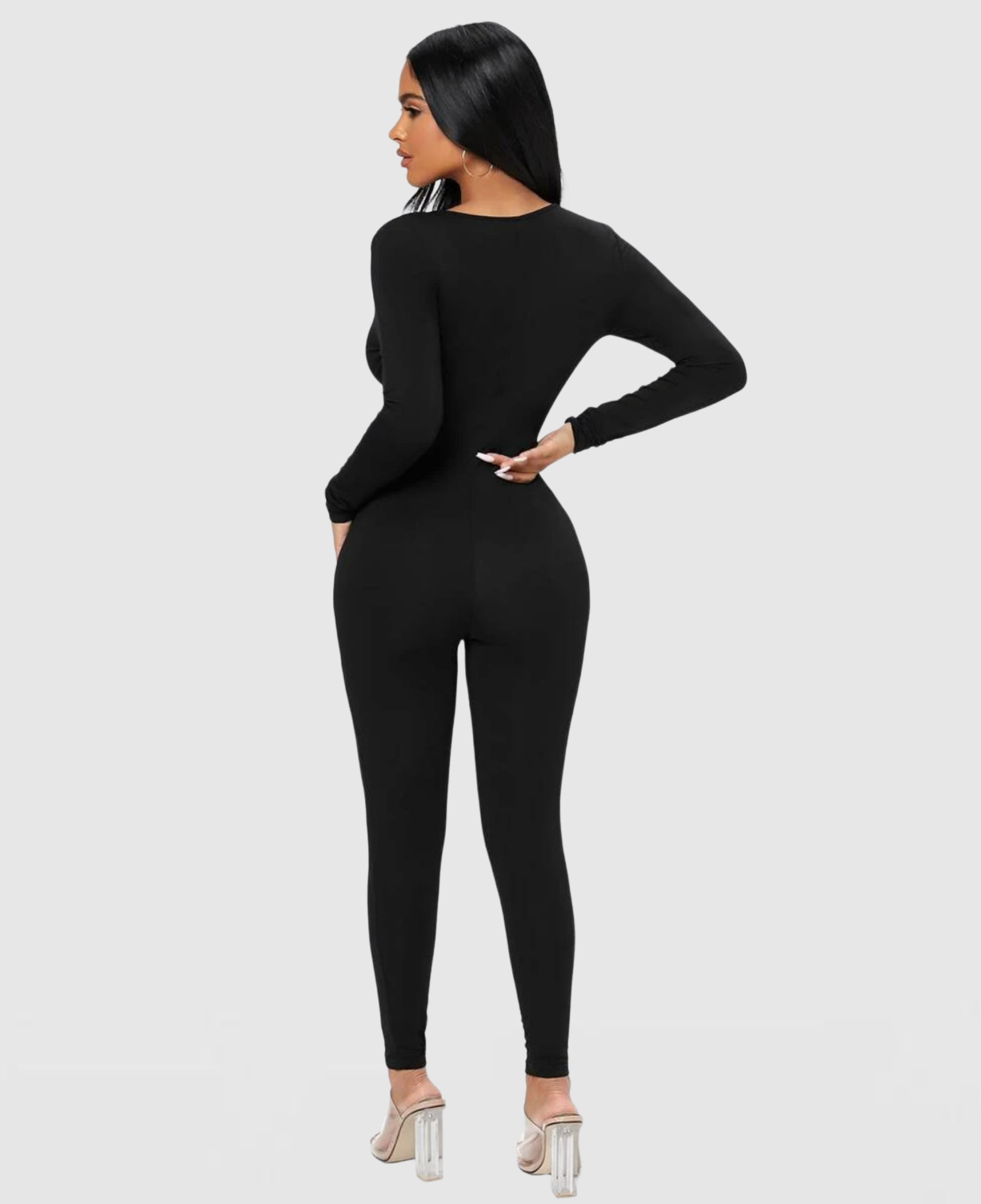 Seamless Jumpsuit™ - Perfect fit with long sleeves