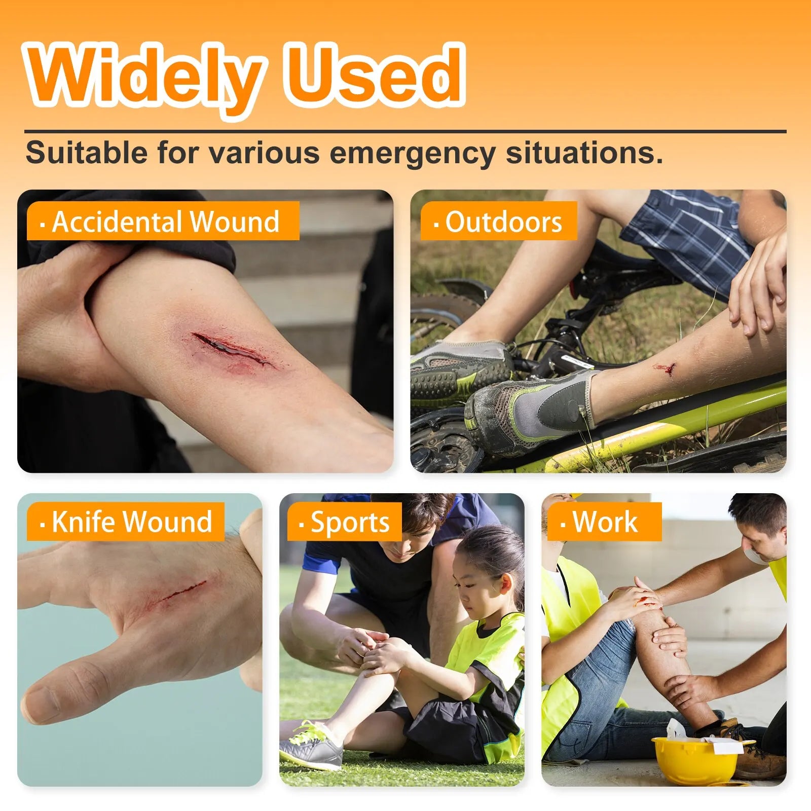 WoundCare™ - Wound Dressing Closure Strip Set