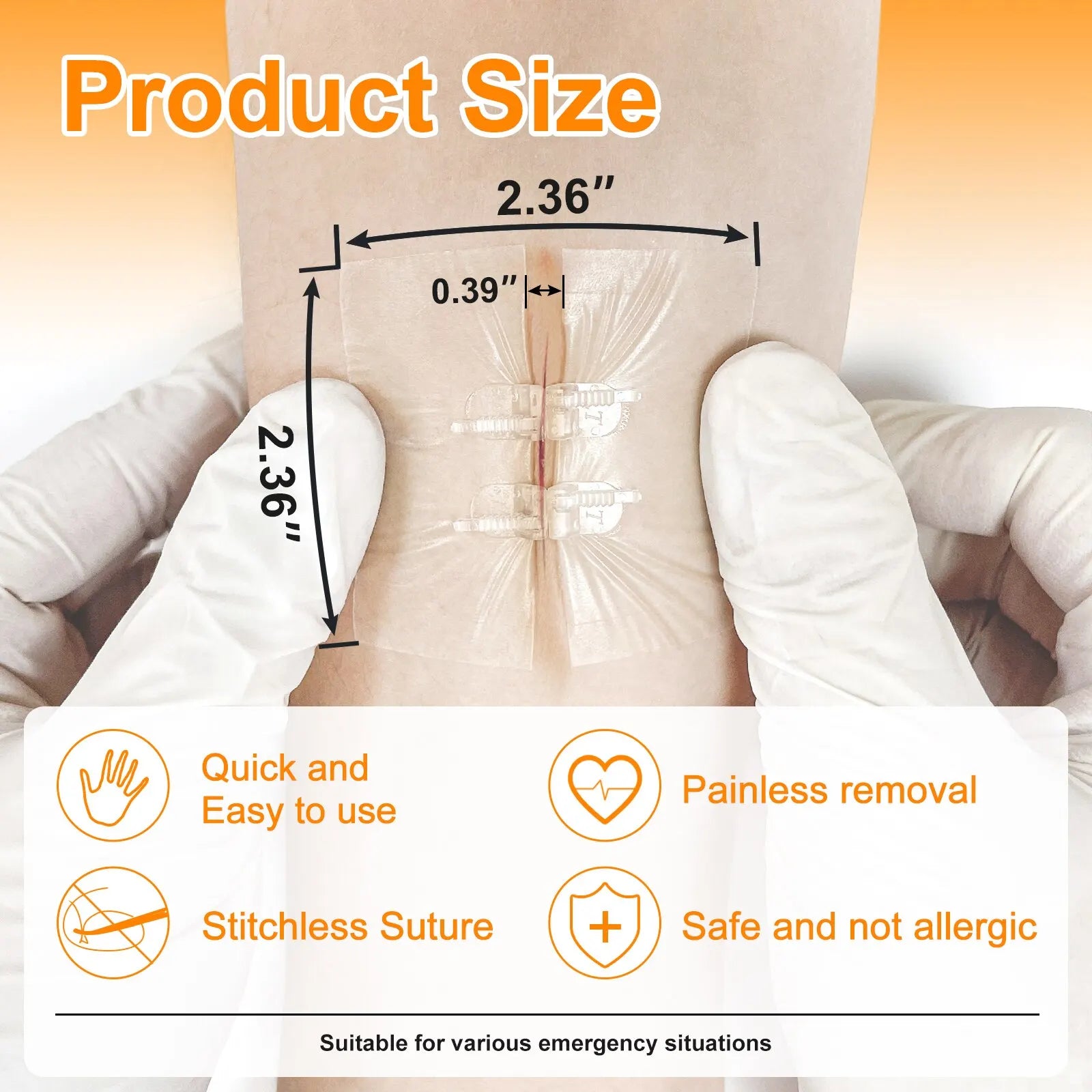 WoundCare™ - Wound Dressing Closure Strip Set