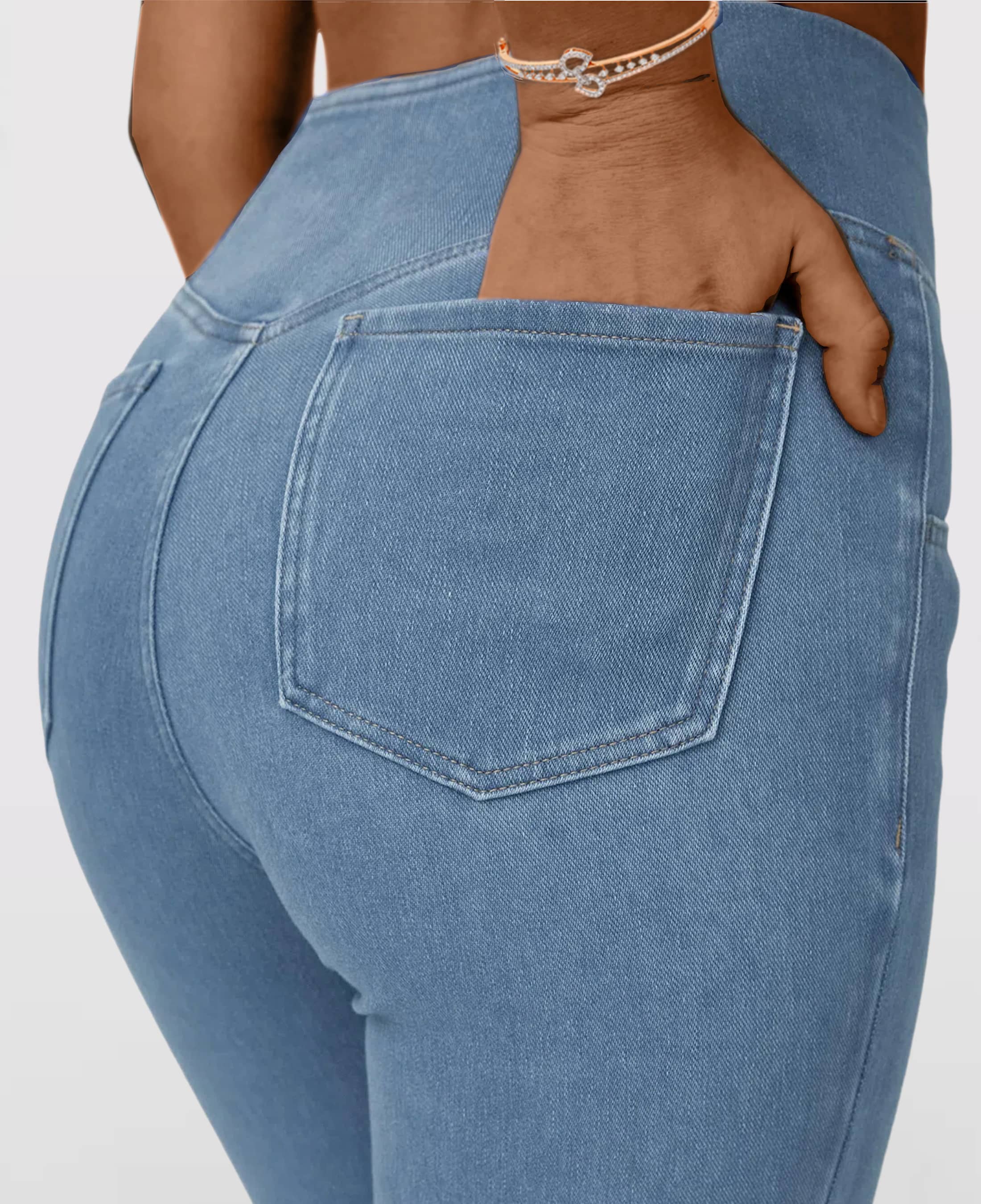 Cindy™ - Women's High Waist Jeans 