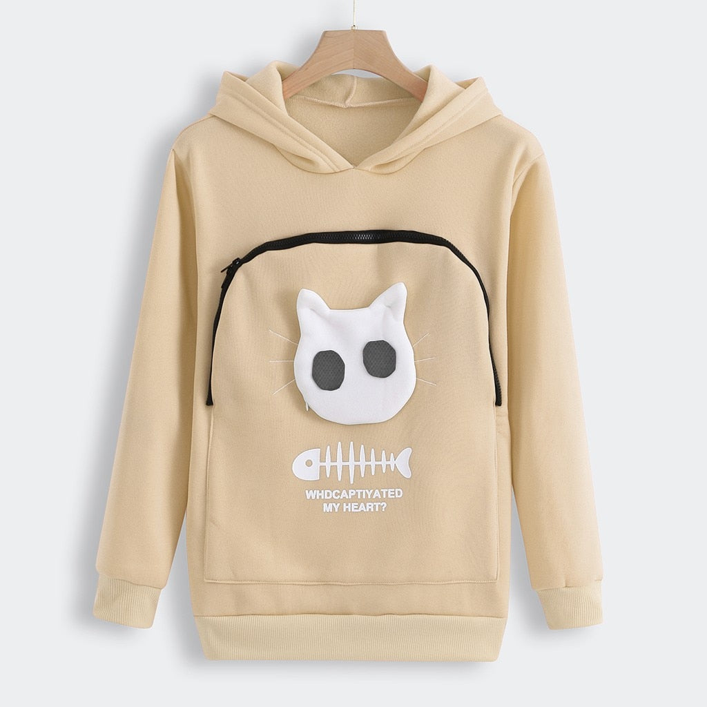 Meow mate Hoodie™ - Knuffeltrui voor kattenliefhebbers