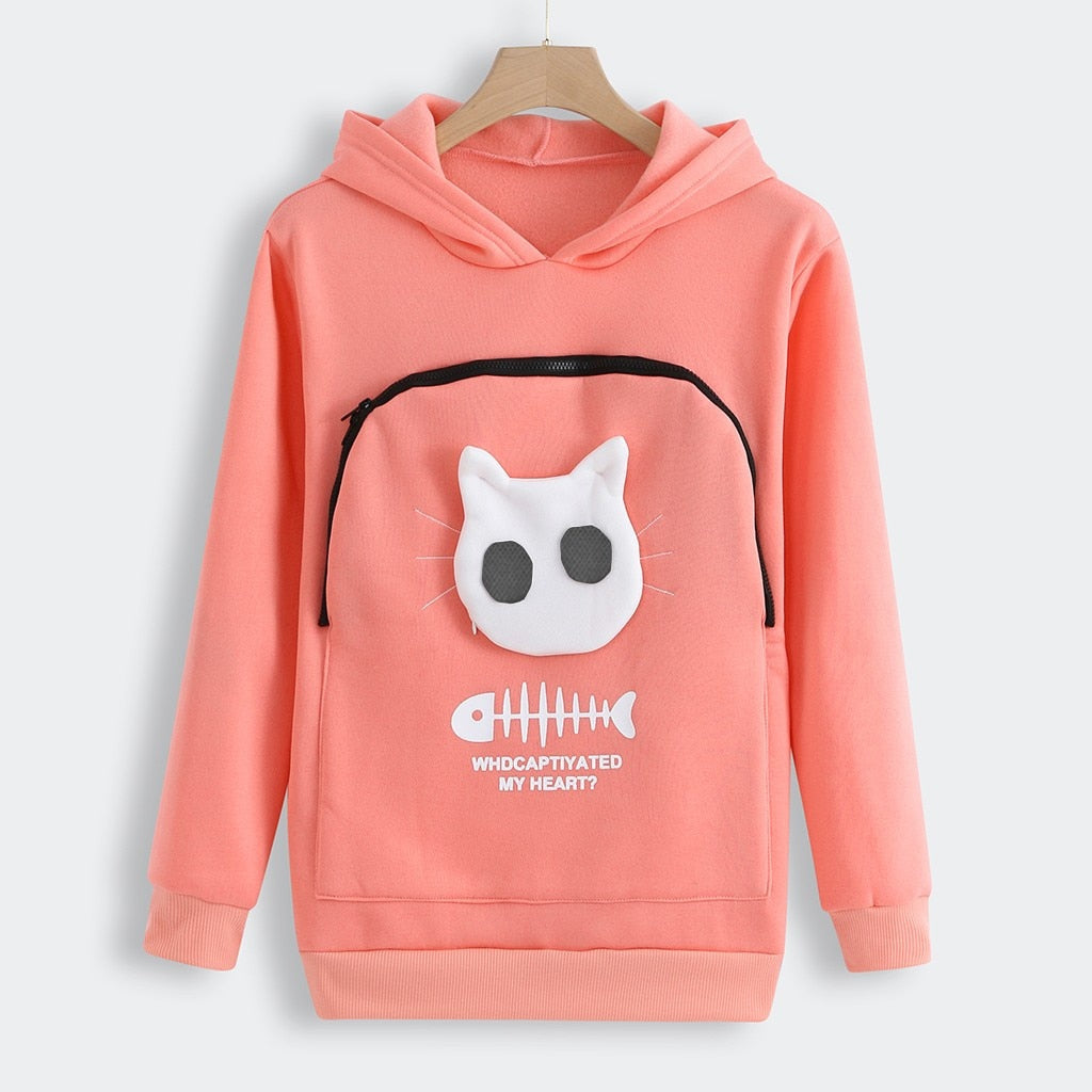 Meow mate Hoodie™ - Knuffeltrui voor kattenliefhebbers