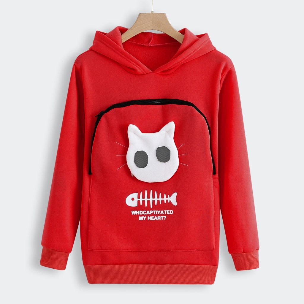 Meow mate Hoodie™ - Knuffeltrui voor kattenliefhebbers