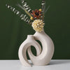 Boreal Bloom Interlock Vase™ - Nordic Ceramic Interlock Vase