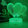 IlluGlow™ 3D Lamp - Light up your night: Mesmerizing LED illusions via USB