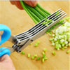 QuickSlice™ Kitchen Scissors - Effortless Cutting: Precision of 5-layer stainless steel