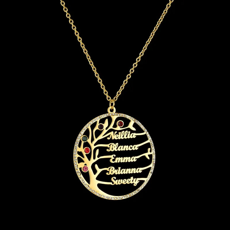 EternaTree™ Necklace - Embrace the power of nature: Timeless elegance in stainless steel