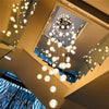 LumiCrystal™ Chandelier - Illuminate with Elegance: Sparkling LED Brightness for Your Ceiling