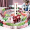 DominoExpress™ Train Set - Endless Fun: Electric domino adventures for kids!