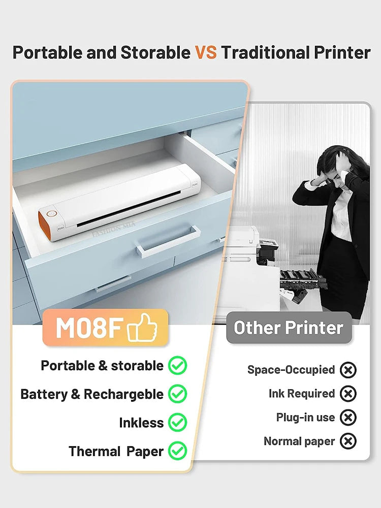 PrintPal™ - Draadloze Mobiele Printer