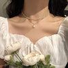 SUMENG™ Kpop Choker - Dubbele charme: Trendy parels en gelaagde elegantie