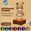 Mini Starry™ Fireworks Bear Projector