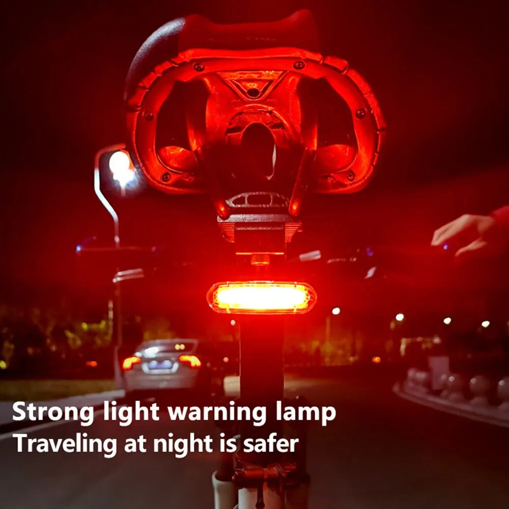 TrailSafe™ Rear Bicycle Light - Ride with confidence: Bright, reliable and safe