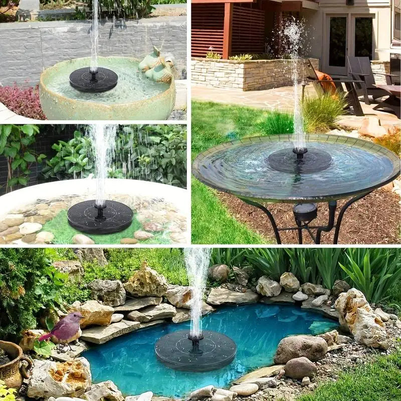 EcoFlow™ Solar Fountain - Beautify Your Garden: Versatile Solar-Powered Water Features