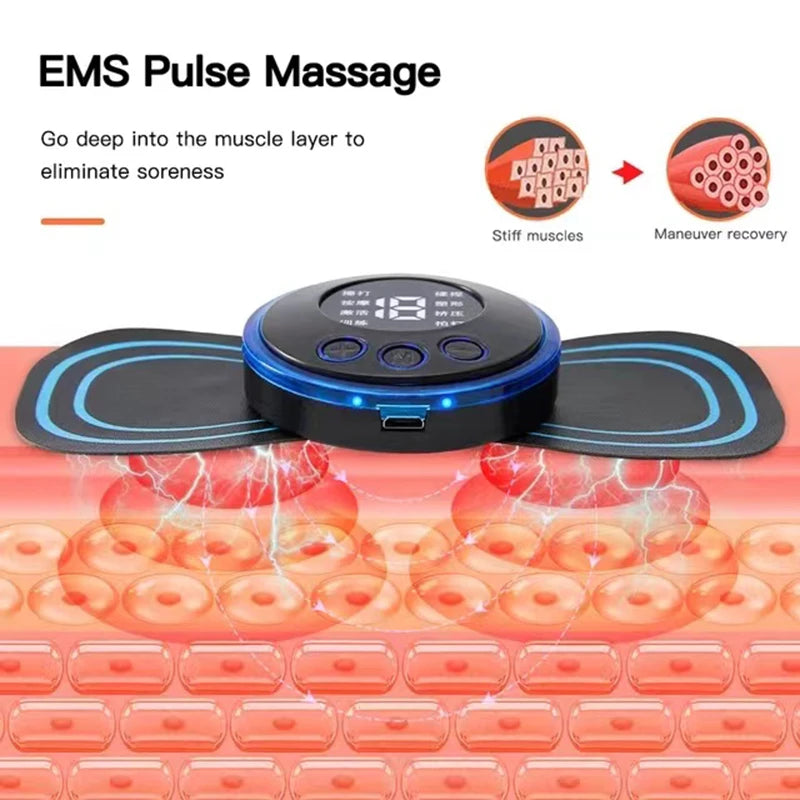 NeckEase™ EMS-Massagegerät – Entspannen und regenerieren: Gezielte Muskelstimulation für ultimative Linderung