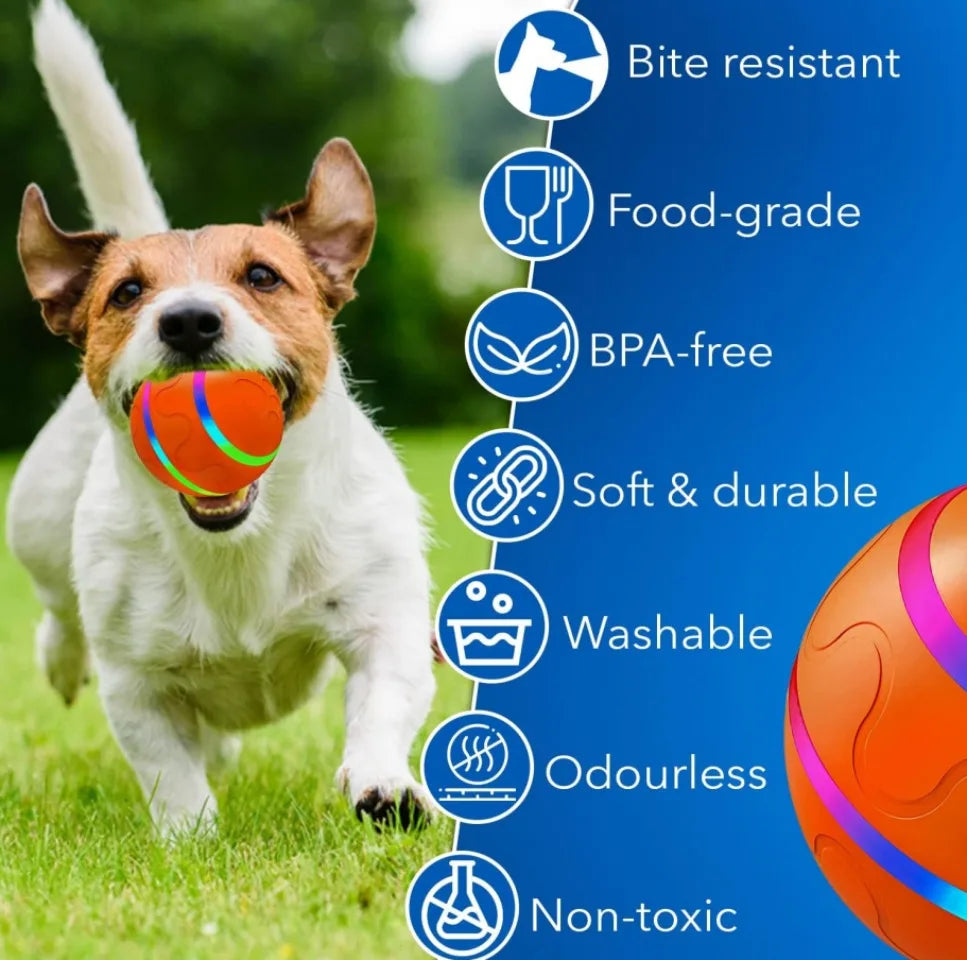 Pawesome Roller™ Ball - Bewegingsgeactiveerde speelbal voor honden en katten