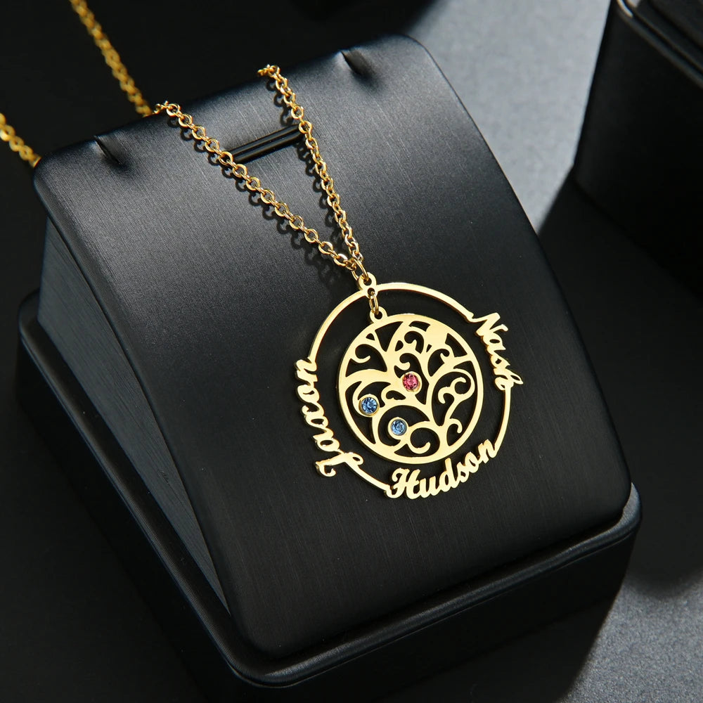 EternaTree™ Necklace - Embrace the power of nature: Timeless elegance in stainless steel