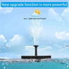 EcoFlow™ Solar Fountain - Beautify Your Garden: Versatile Solar-Powered Water Features