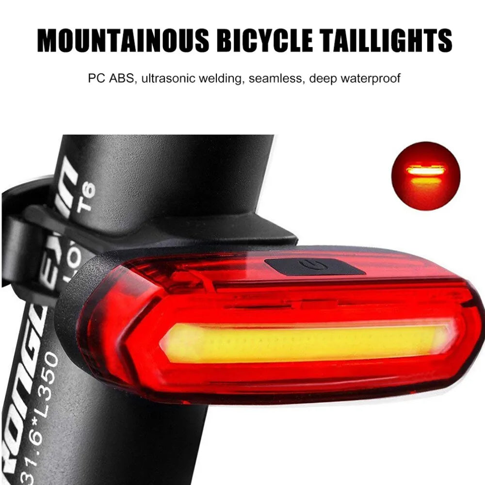 TrailSafe™ Rear Bicycle Light - Ride with confidence: Bright, reliable and safe