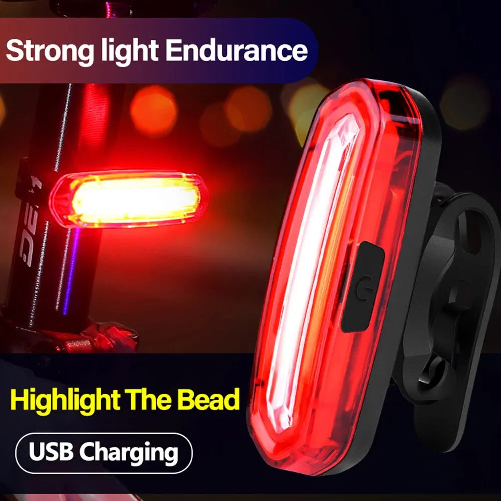 TrailSafe™ Rear Bicycle Light - Ride with confidence: Bright, reliable and safe