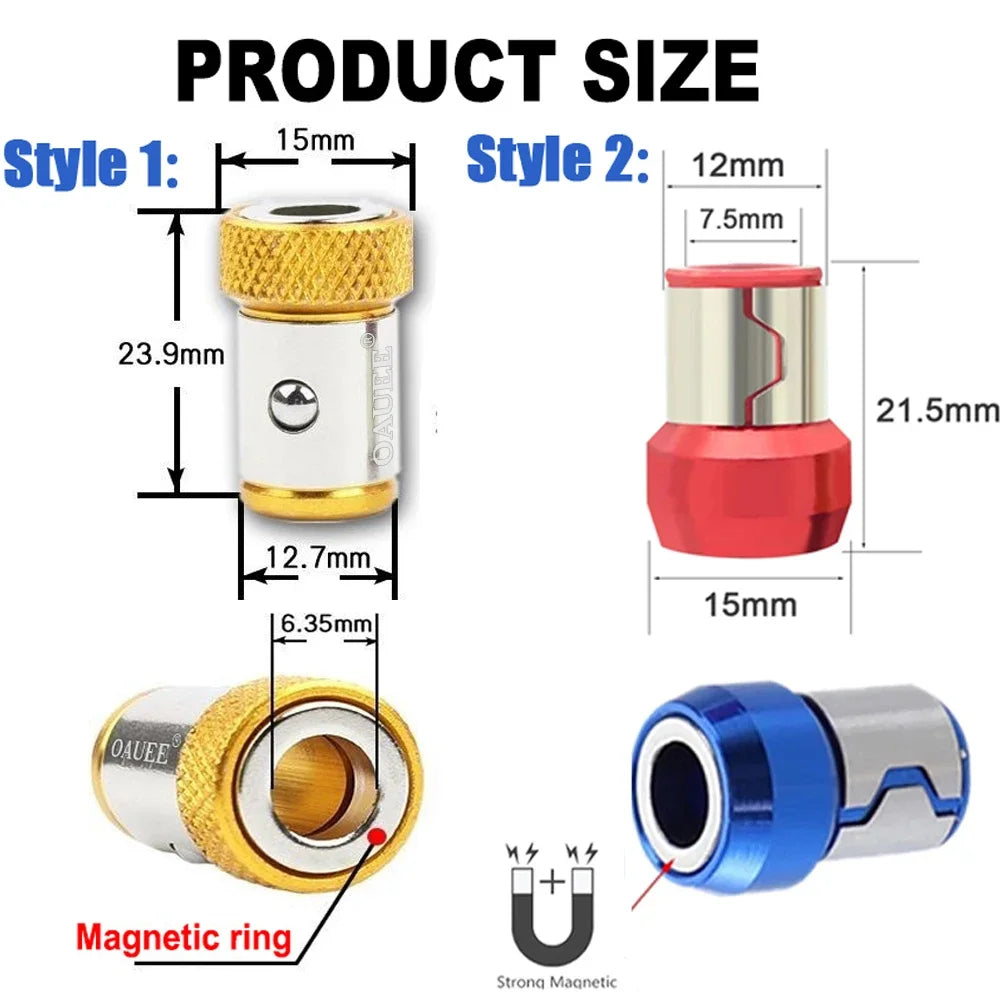 Magnet Fix™ - Afneembare ring magnetische schroevendraaierbit (1+2 Gratis!)