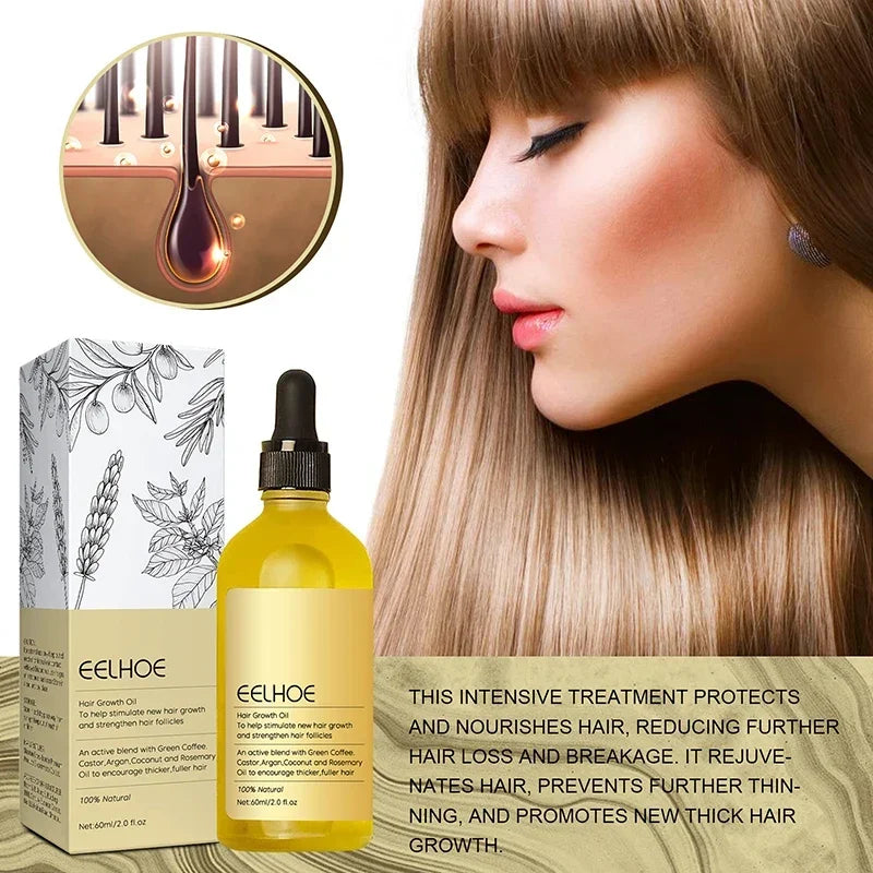 EELHOE Essential Oil for Dense Hair Transform your hair with ELHOE Dense Hair Essential Oil 