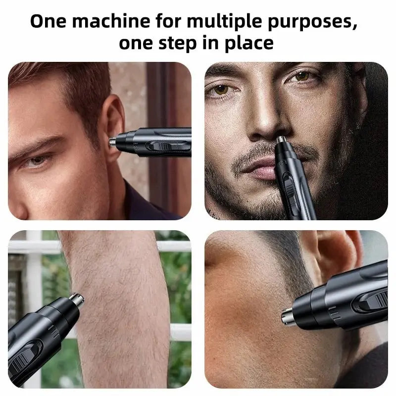 TrimTech™ Nose Trimmer - Clean and precise: Rechargeable trimmer for effortless grooming