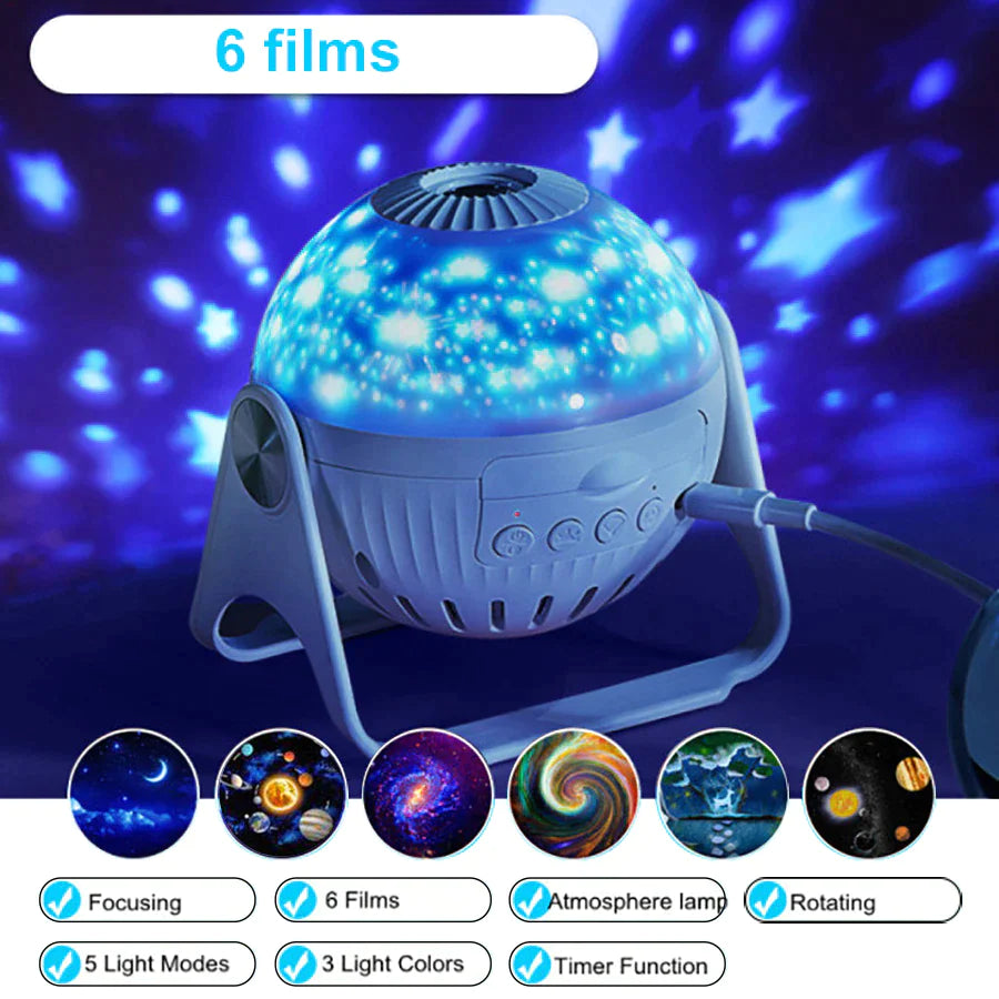 Starry Sky Magic™ - met zes gratis filmprojectoren