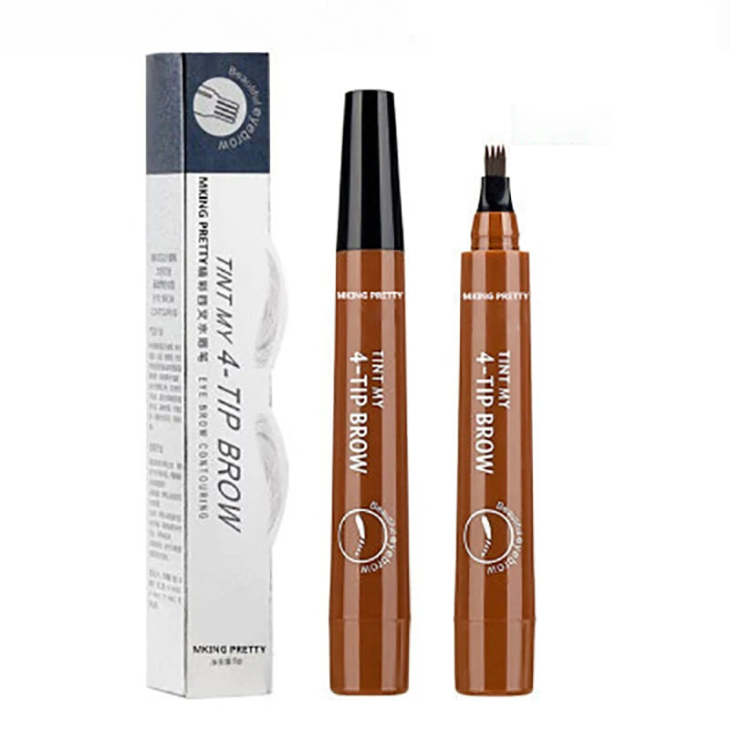 SharpLine Brow™ 4 Punt Wenkbrauwpotlood Waterproof Vloeibaar (1+2 GRATIS!)