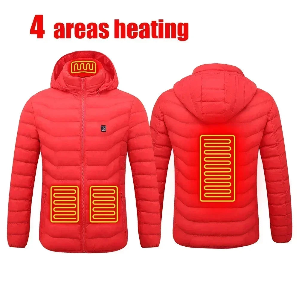 ThermaCoat™ - Heated Jacket Men &amp; Women Winter USB Electric Smart Self-heating 