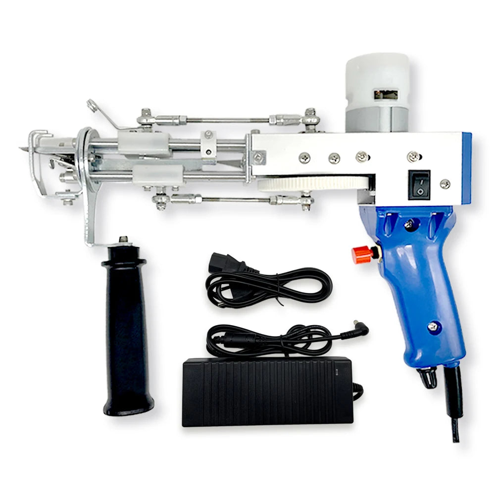 CraftMaster™ Tufting Gun - Create with Precision: Dual Function Electric Carpet Tool!