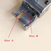 StitchMaster™ Dual Presser Foot - Precision Sewing: Perfect Compensation and Strip Gauge for JUKI and Brother