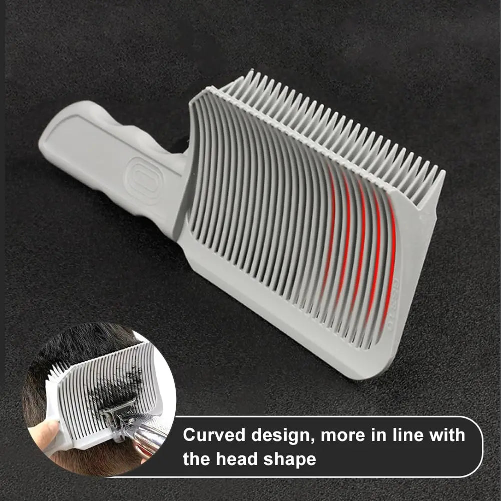 FadePro™ Barber Comb - Perfecte menging: Precisievervaging en knipgereedschap