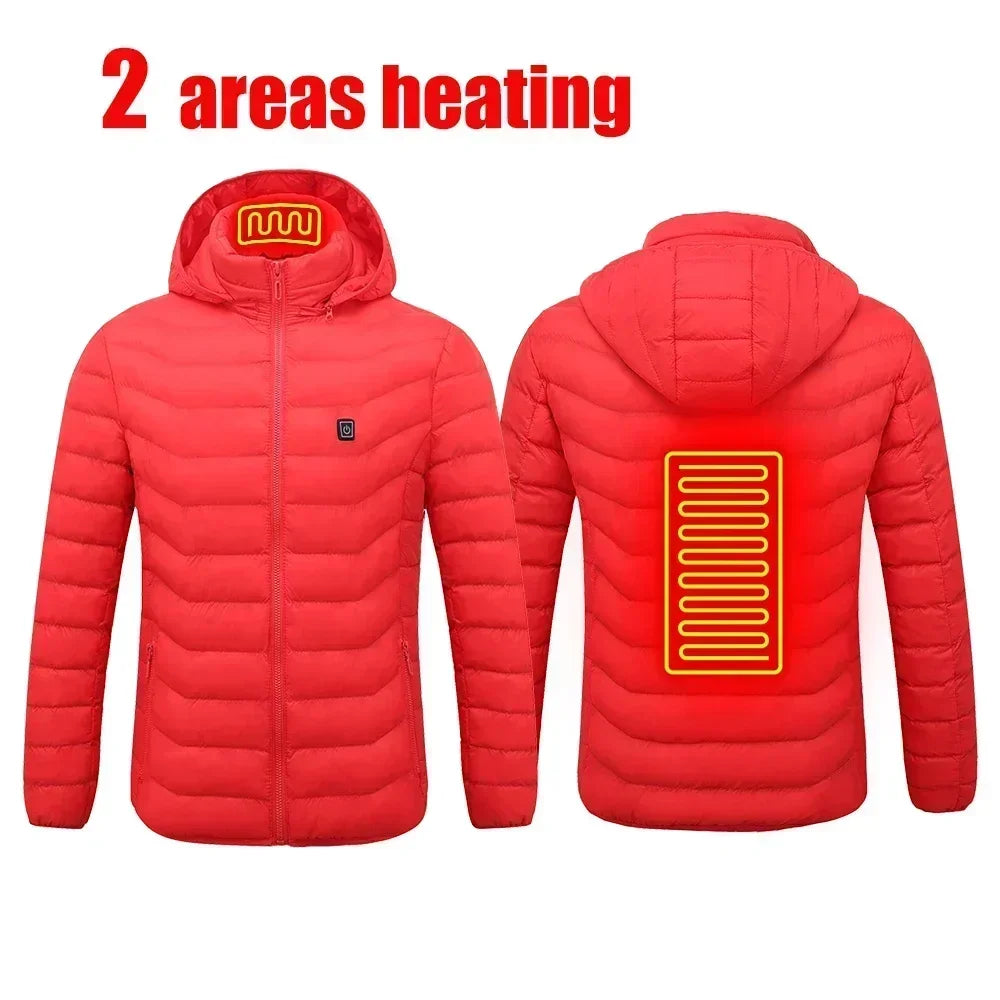 ThermaCoat™ - Heated Jacket Men &amp; Women Winter USB Electric Smart Self-heating 