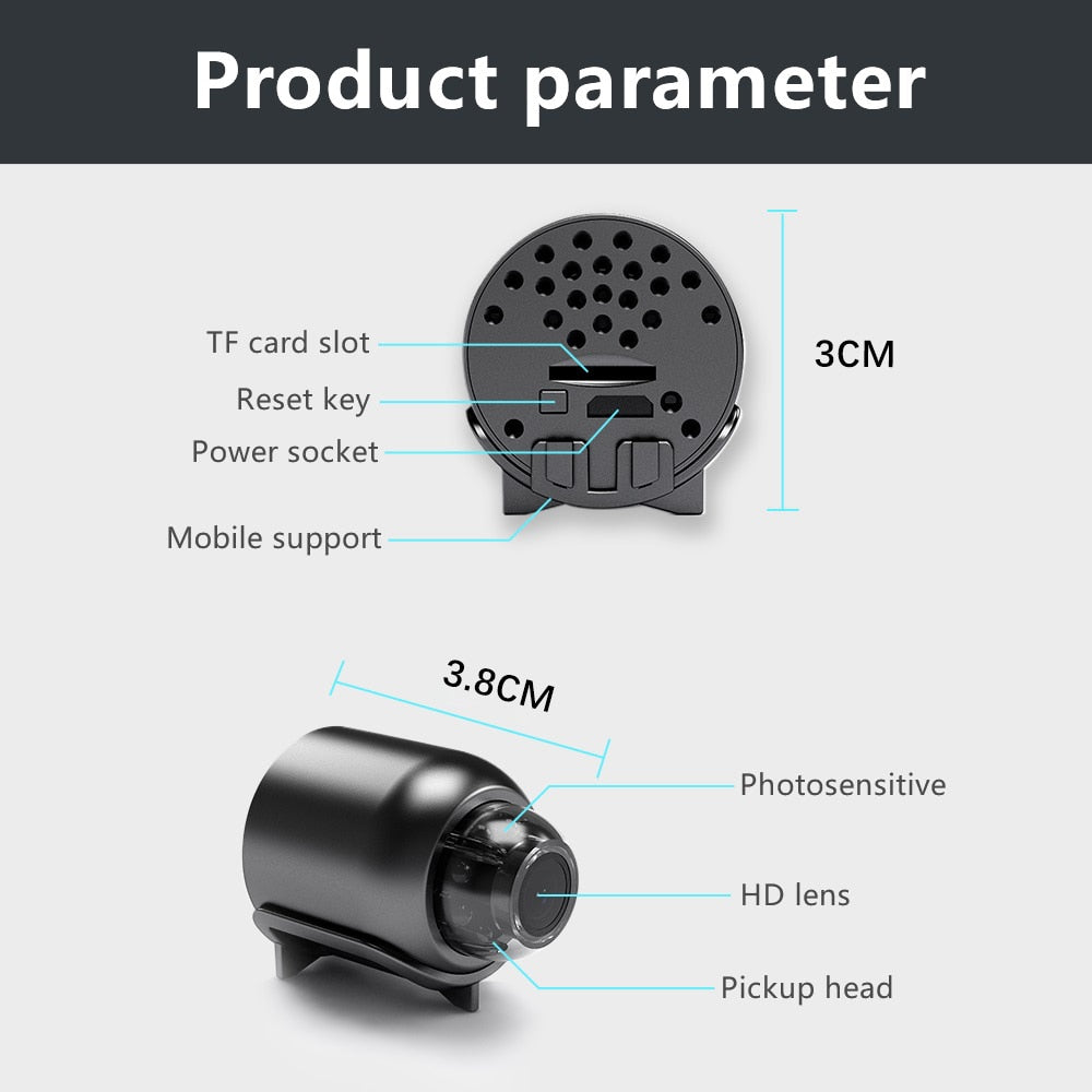 Secure Cam™ - Mini surveillance camera