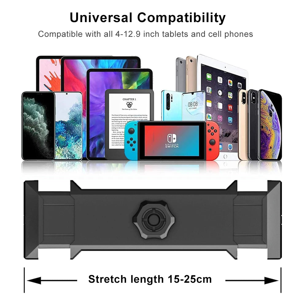 FlexMount™ Tablet Stand - Ultimate Comfort: Adjustable, Rotating Support for Hands-Free Viewing, Anywhere