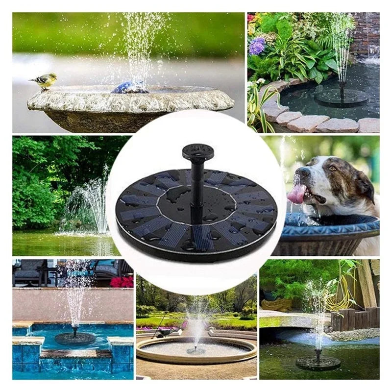 EcoFlow™ Solar Fountain - Beautify Your Garden: Versatile Solar-Powered Water Features