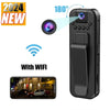 InvisiCam Pro™ Body Camera - Wifi 1080P Small Digital Video Recorder Police BodyCam Infrared Night Vision Miniature Camcorder