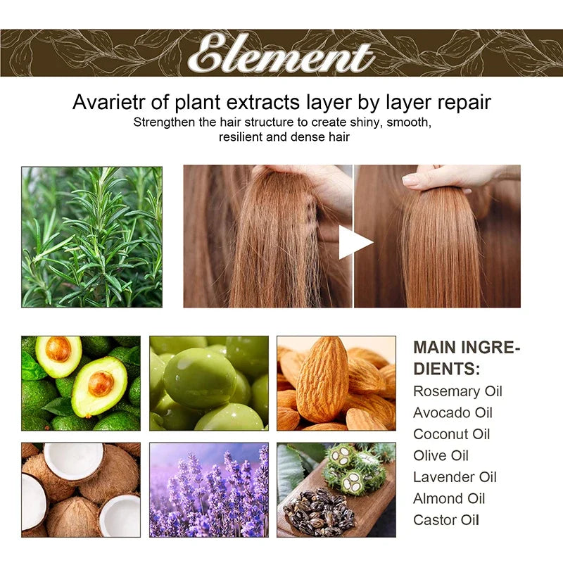 EELHOE Essential Oil for Dense Hair Transform your hair with ELHOE Dense Hair Essential Oil 