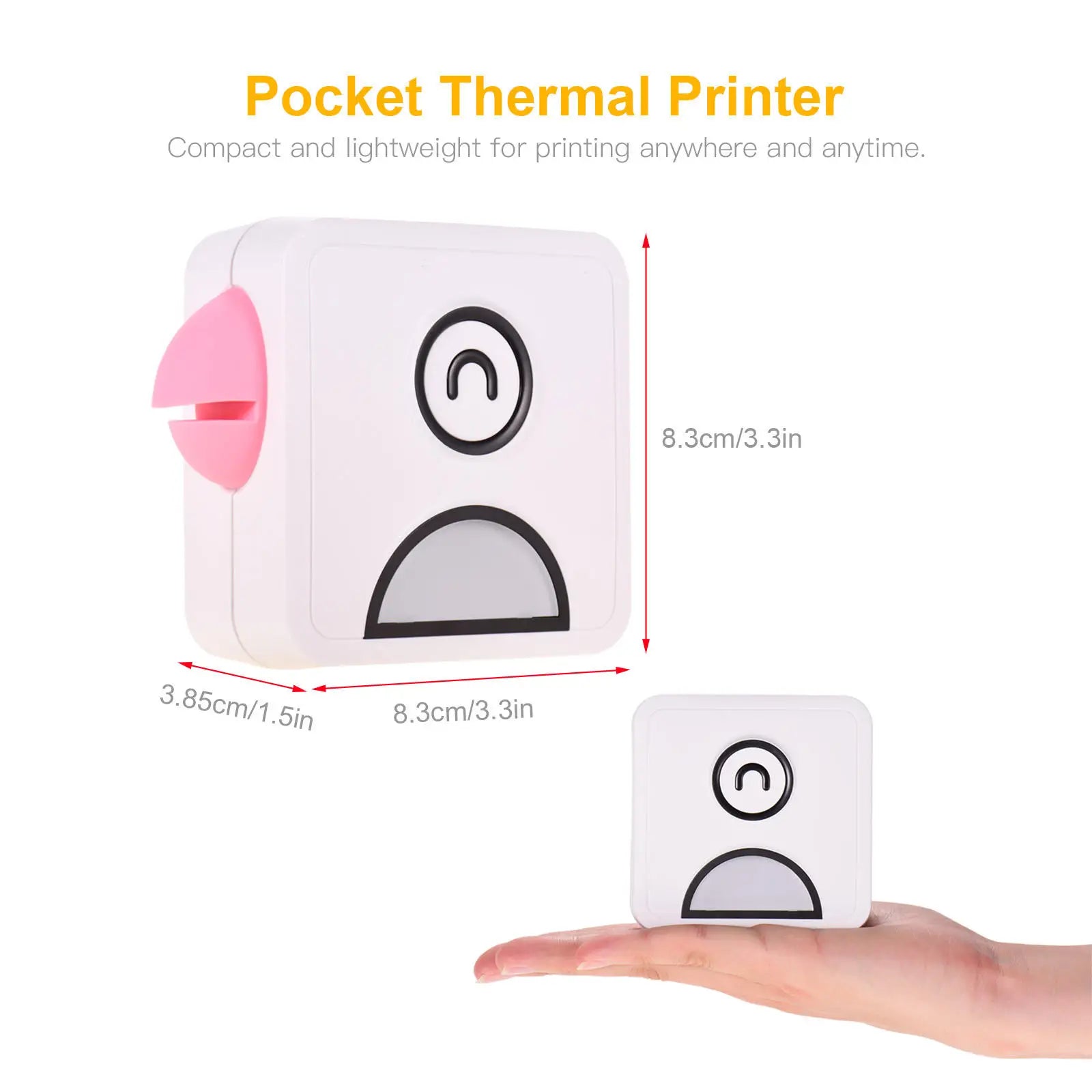 PocketPrint Pro™ – Handheld-Drucken über Bluetooth für unterwegs