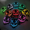 FrightLight™ Masker - LED Lichtgevend Opgloeiend Masker voor Halloween, Kostuum Rekwisieten, Nachtclub Uitjes