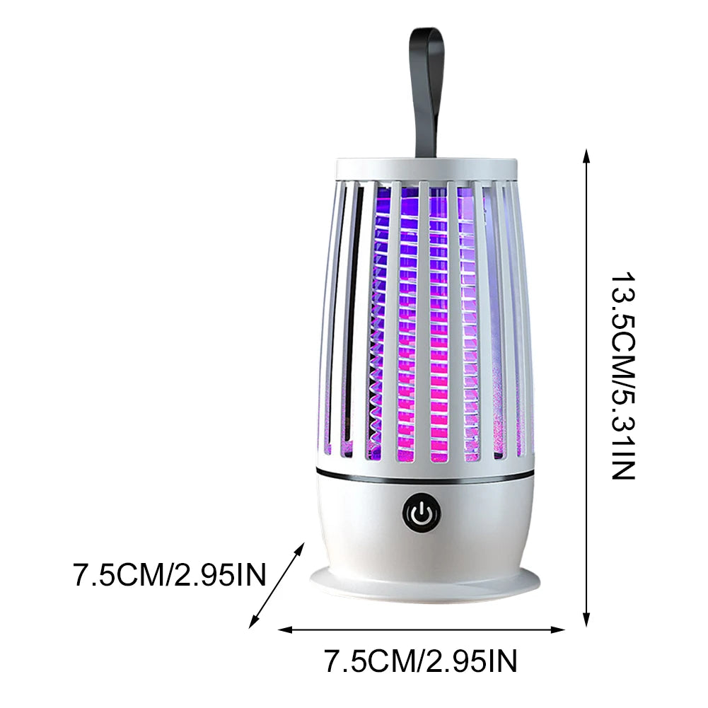 ZapGuard™ Bug Zapper - Effective Protection: Electric swatter and trap light for an insect-free space