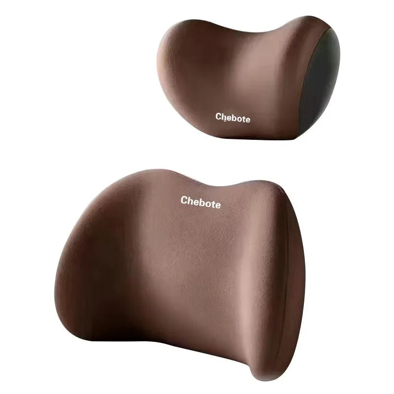 ComfortCruise™ Car Cushion - Support your car journey: Ergonomic relief for the lumbar and neck